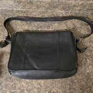Coach Legacy Leather Mail Messenger Bag 9065 Black Crossbody Authentic